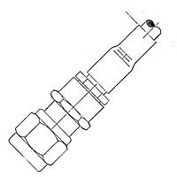 Amphenol SV Microwave SF2900-6011 RF Connectors / Coaxial Connectors ST SMA ML CRMP PLG