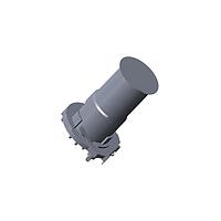 Amphenol LTW MSAS-17PFFP-EE0001 Sensor Cables / Actuator Cables M Series Sensor Connector, M12, A Code, Metal, 1.5A, 17 pins, Female Connector, Female Contact, DIP 180