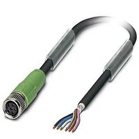 PHOENIX CONTACT 1522396 Sensor Cables / Actuator Cables SAC-6P- 1.5- PUR/M 8FS SH