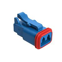 Amphenol SINE Systems AT06-2S-RD01BLU 2-Way 2wayPlug, F Conn Reduced Dia Sea