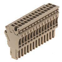 Weidmuller 1815320000 Pluggable Terminal Blocks ZP 2.5/1AN/QV/14