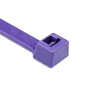 HellermannTyton T120R7H4 Cable Ties Heavy Duty MilSpec Cable Tie, 15" Long, MS3367, UL Rated, 120lb Tensile Strength, PA66, Purple, 500/pkg