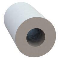 Essentra Components 13RSSR0041 Round Round Spacer, .115 ID, .250 OD, .469 Length