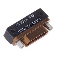 ITT Cannon MDM-25SCBRP-T Micro-D D-Sub Connectors