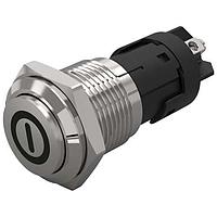 EAO 82-4162.1000.B001 Anti-Vandal 82-4162.1000.B001.pushbutton.momentary.16 mm.stainless steel.flush/raised.no LED.no colour.no LED.screw terminal.On OFF