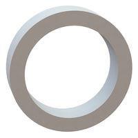 Essentra Components 17W07096 Flat Washer Flat Washer, .531 ID, .697 OD, .167 Thick