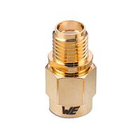 Wurth Elektronik 64403203111000 RF Adapters - In Series WR-ADPT COAX SMA PLUG TO SMA JACK