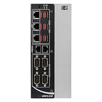 IEI Technology DRPC-230-ULT5-i5/8G/S-R10 Industrial PCs Fanless embedded system, Intel Whiskey Lake i5-8365UE 1.6GHz (quad core, TDP 15W), 8GB DDR4 pre-installed memory, HDMI/DP, 3 PCIe GbE, 6 COM, 12 24V DC and RoHS