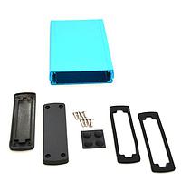 Bud Industries EXN-23365-BL PCB Enclosure Extruded Aluminum Enclosure Blue (2.4 X 7 X 6.7 In)