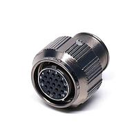 Glenair 801-007-16MT9-19SA Plugs 19P SKT PLUG SIZE 9 ALUM/NICKEL-PTFE