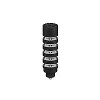 Banner Engineering TL50BL5AKQ Tower Lights TL50 Pro Tower Light with IO-Link Audible, Beacon Black Housing: 5 Lighted Segments; Voltage: 18-30 V dc; Environmental Rating: IP50; Colors: Multicolor; 4-pin M12 Integral QD