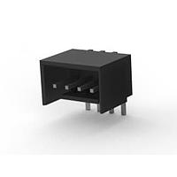 AMP Connectors - TE Connectivity 3-644894-4 Shrouded 04P CST100 SHRD HDR ASSY LF