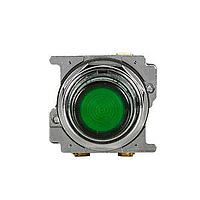 Eaton 10250T397LGD2D Heavy Duty ILL-PUSHBUTTON FV 120VDC GREEN LED