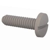 Essentra Components 010256B031 Machine Screw Binder Slotted Screw, #2-56 Thread, 5/16 in Lg