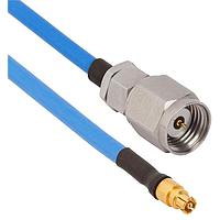 Amphenol SV Microwave FSSMPM-085-MS185-180 RF Cable Assemblies SMPMStraight F  1.85mm STR M 18"Cable