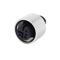 NorComp 858-003-203RSU4 Circular Metric Connectors IP67 Female M12 Cable Mount 3 Position Straight Solder Cup