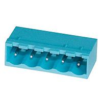 Same Sky (formerly CUI Devices) TBP01R1-508-05BE Headers Terminal block, pluggable, 5.08, receptical, 5 pole, blue