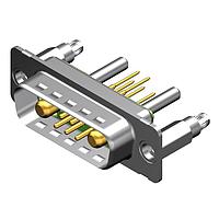Molex / FCT 173107-0371 Mixed Contact D-Sub Connectors FCT ML DSUB STR PC PLG 7W2 W/SNAPIN