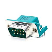 Kycon K22X-E9P-N-99 Plug .318 9P PLUG R/A BRD LOCK PC99