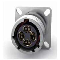 Amphenol Aerospace TVP00RZW-13-53S Receptacles WALL MNT OD CAD Plated Socket