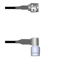Amphenol Custom Cable Q-2K04Z000M120i RF Cable Assemblies N-SP/TNC-RP LMR24 120I