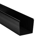 HellermannTyton 181-44006 Solid Wall Wiring Duct Solid Wall Wiring Duct, 4" x 4", Non-Adhesive, PVC, Black, 120ft/Carton
