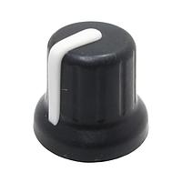 Eagle Plastic Devices 450-BA761 Knobs & Dials BLK/WHT 16mm D-SHAFT
