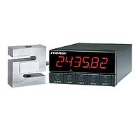 OMEGA DP41-S-A High Performance Strain Meter, High Resolution 6-Digit Display (Single Ended, Strain, Strain, 1/8 DIN, 115 Vac)