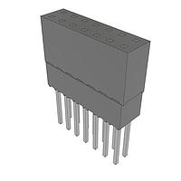 Samtec ESQ-107-24-S-D Sockets Elevated Socket Strip