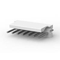 AMP Connectors - TE Connectivity 640388-7 Plug Housing FRCTN LK HDR STR 7P Round post tin