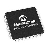 Microchip Technology dsPIC33CK256MP508T-I/PT DSCs 16 Bit DSC, 256KB Flash, 24KB RAM, 100MHz, 80Pin, 3 OpAmp, 3 Comp, PTG, CAN-FD