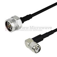 Fairview FMC0146200 N Male to RA TNC Male Cable LMR-200 Coax