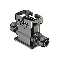 HARTING 19431100272 Housings HAN-ECO 10B SMT HSE DBL LVR 2XM32 W/ GLN