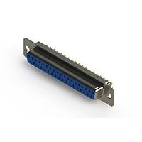 EDAC 628-M37-322-LN1 D-Sub Connectors - Standard Density Vertical Machined D-Sub Connector