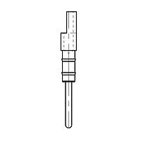 Mill-Max 3050-0-01-15-00-00-03-0 Terminal Pin, Solder Cup 3050 Sdr Cup TermPin Press-fit 0032 MntH