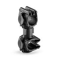 HellermannTyton 156-01949 MOC Clip to MOC Clip MOC Clip to MOC Clip Perpendicular, 6 mm, 6 mm Perpendicular, PA66HIRHSUV, Black, 2000/ctn