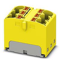 PHOENIX CONTACT 3273928 Push-In Distribution Block PTFIX 6X4-G YE