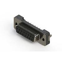 EDAC 628-015-220-216 D-Sub Connectors - Standard Density Vertical Plastic Body D-Sub Connector