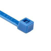 HellermannTyton T50L6M4 Cable Ties MilSpec Cable Tie, 15" Long, MS3367, UL Rated, 50lb Tensile Strength, PA66, Blue, 1000/pkg