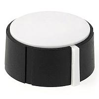 Davies Molding 1104 Two-Shot Instrument Control Knob 6mm Bushing