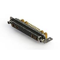 EDAC 630-21W4640-3N6 Mixed Contact D-Sub Connectors Right-angle Power Combo D-Sub Connector