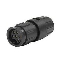 CONXALL W8280-6SG-P-321 Connectors 6#20 F Short Backshell .21 Grommet Size