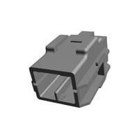 AMP Connectors - TE Connectivity 348794-4 Tab Housing SHORTING CONN TAB HOUSING(BRIG