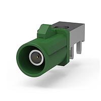 Raydiall Automotive R197.160.E28 PCB Connectors Right-angle die-cast Fakra PCB 5mm pitch coding E