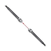 Banner Engineering PIT46UM3-VL Fiber Optic Cables Plastic Fiber, Opposed Mode; Core Dia.: 1 mm; Fiber Length 2 m; Thread M3; Flex Relief; Free cut; Vantage Line