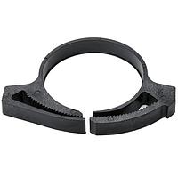 HellermannTyton SNP33GHS0H4 Conduit Clips Snapper Hose Clamp, 1.29 - 1.59" Bundle Diameter, PA66GF13, Black, 500/pkg