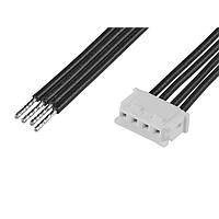 Molex 219679-1053 Discrete Wire Micro-Latch-to-Pigtail (OTS) Cbl Asmbly 2mm Pitch Tin Plating 300mm Length 5 Ckts Natural