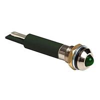 BIVAR MPC6-1GD24V Indicators 3mm GRN Diff. Lens IP54 Panel Mnt. Ind.