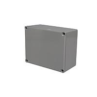 Bud Industries CU-234-G Enclosure Econobox Aluminum Box Gray (4.7 X 3.7 X 2.2 In)
