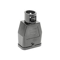 HARTING 09120080428 Hoods PLASTIC HOOD STD BLK 1 LVR LCKING